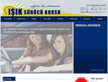 Tablet Screenshot of isiksurucukursu.com